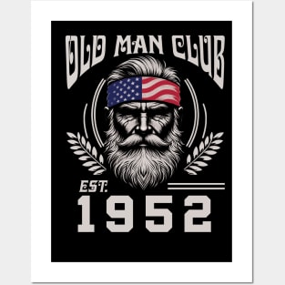 Old Man Club EST 1952 Posters and Art